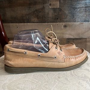 SPERRY top siders Brown Leather Size 8